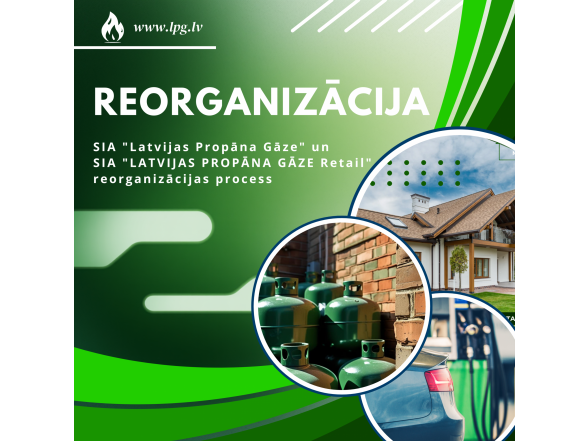 SIA “Latvijas propāna gāze” reorganizācijas process