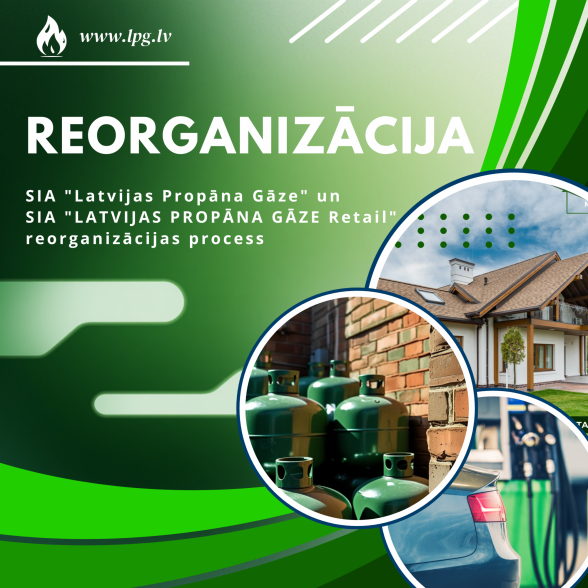 SIA “Latvijas propāna gāze” reorganizācijas process